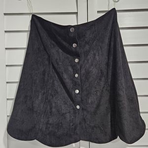 NWT Francesca Suide-like Mini Shirt Large